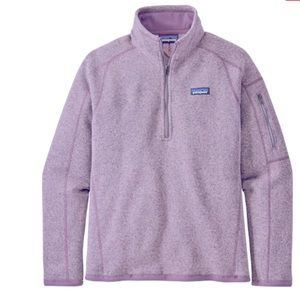 Patagonia Better Sweater ¼-Zip in Lilac - Size M